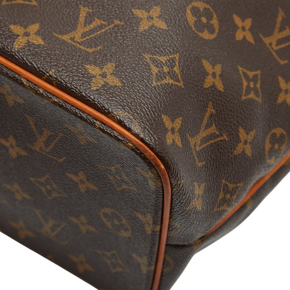 LOUIS VUITTON Authentic Brown Monogram Leather Shoulder Bag - Picture 5 of 15